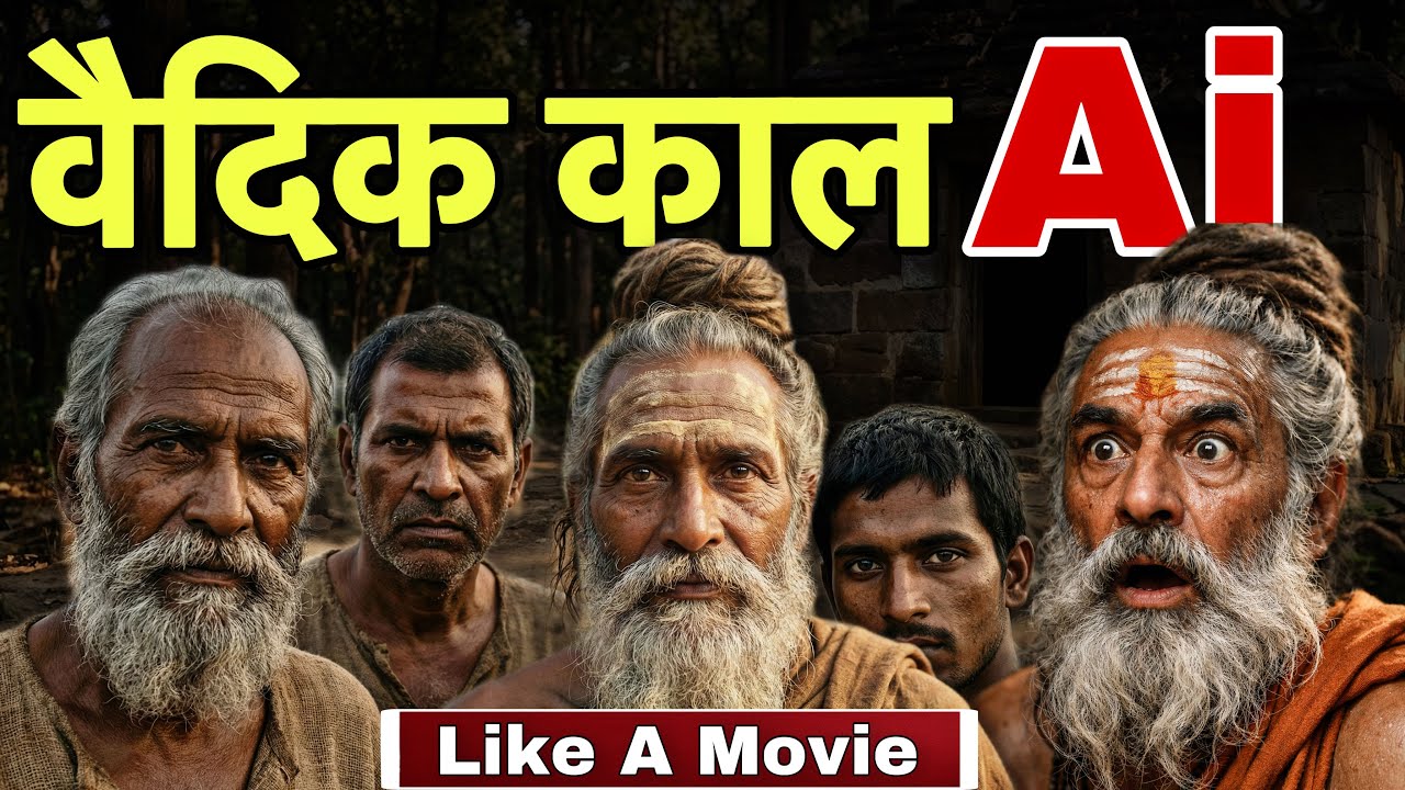Ai से पढ़िये  वैदिक काल 🔥|| Complete Vedic Age Through Ai Movie || #aihistory #vedicage #upsc #ssc 