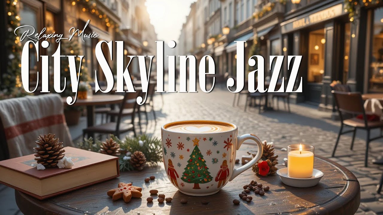 City Skyline Jazz ☕ Calm Bossa Nova Music for Meditation & Peace