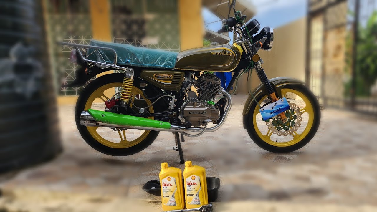 How To Change Motorcycle Oil Fast and Easy!