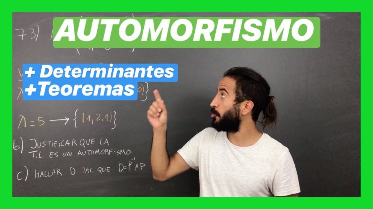 Clasificación de una Transformación Lineal | AUTOMORFISMO ( 73 byc / 113)