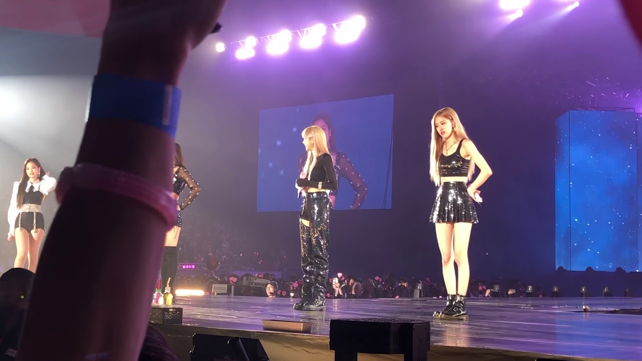 20190126 BLACKPINK블랙핑크 16 Shots+TALK+Boombayah붐바야+As If it’s your last마지막처럼 in Hong Kong