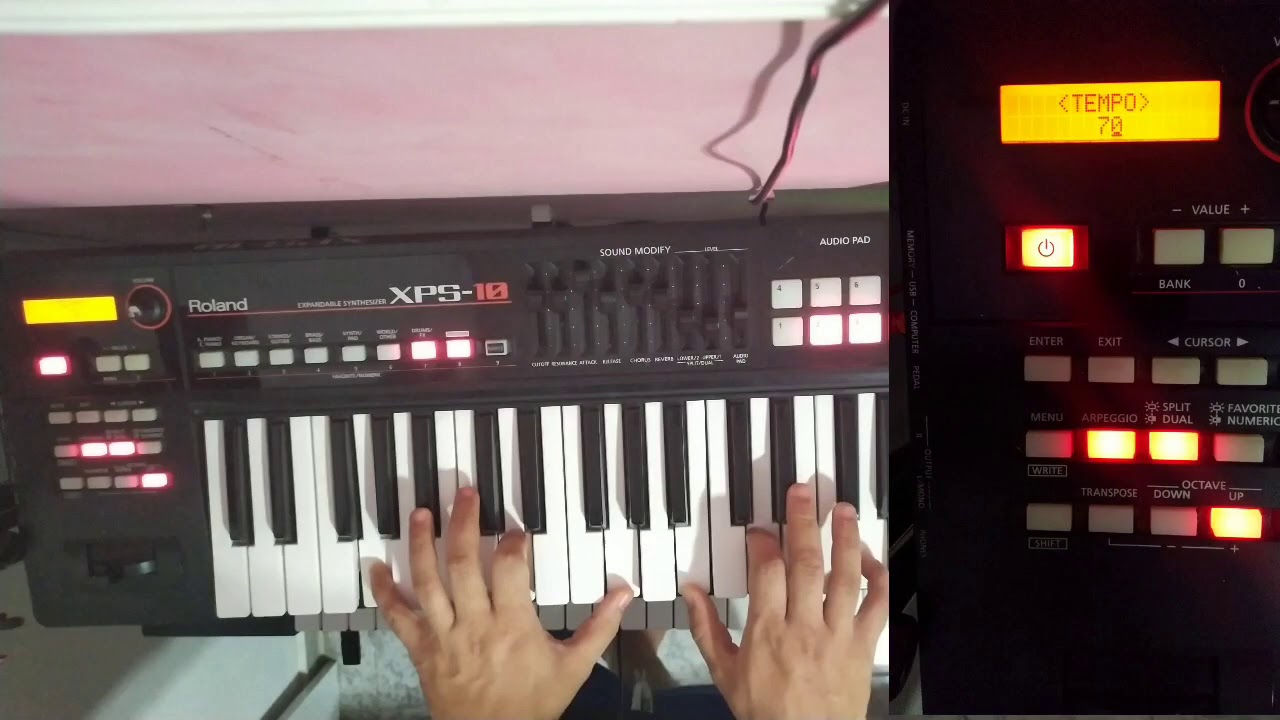Roland XPS10 - Metrônomo
