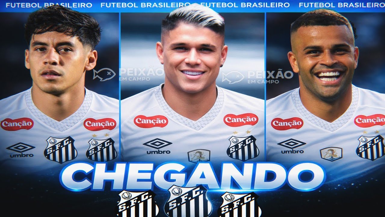 🚨 SANTOS MONTA ELENCO PRA 2026: ESSES NOMES CHEGAM PRA BRIGAR POR TÍTULOS 😱