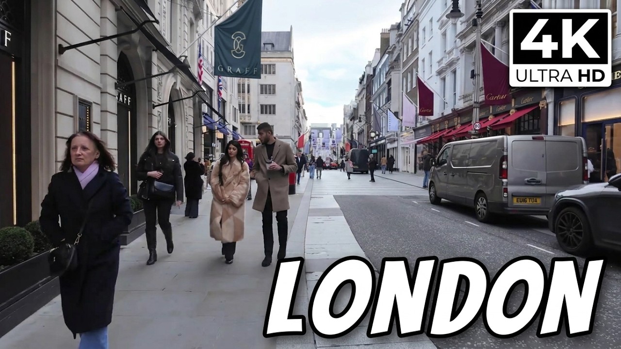 World's Most Expensive Fashion Street — Shops & Scenes | 4K Walking Tour