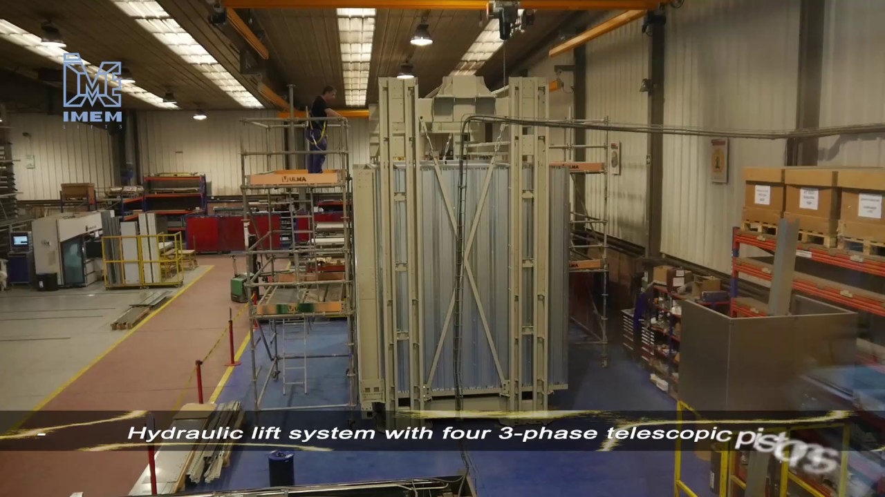 Bespoke 142 person capacity lift by IMEM Lifts