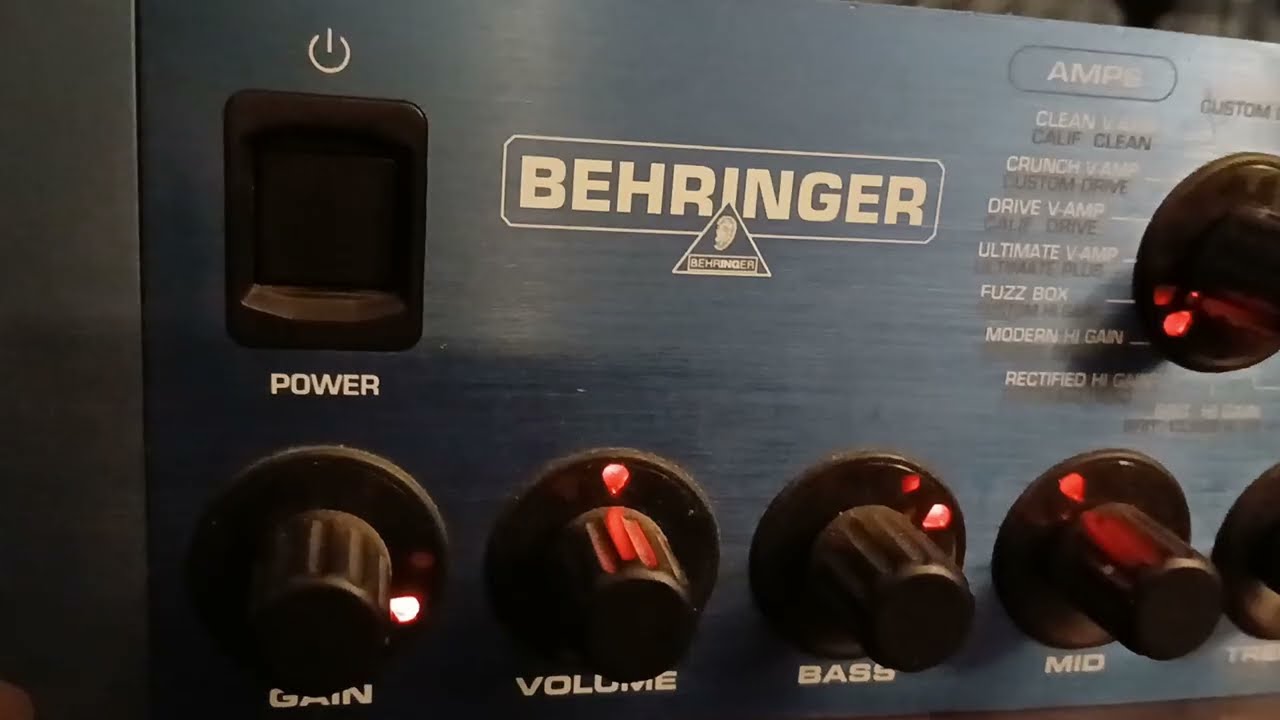Behringer Vamp Pro Rack unit (2001) Metal in 2025