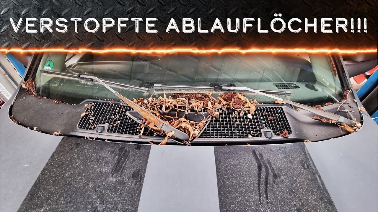 🍂 Verstopfte Ablauflöcher und Wasser im Fußraum!!! [ADVANCED]