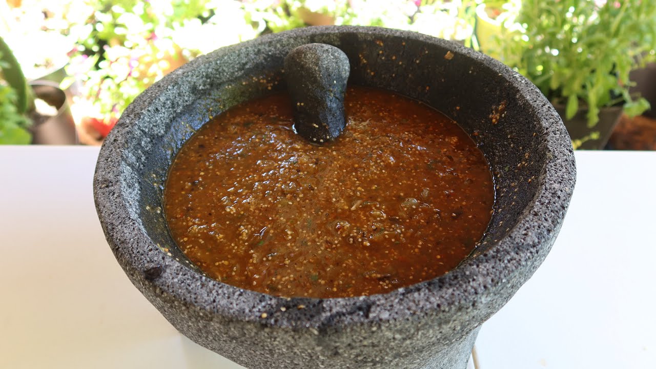 SALSA DE TOMATILLO CON CHILE TEPIN