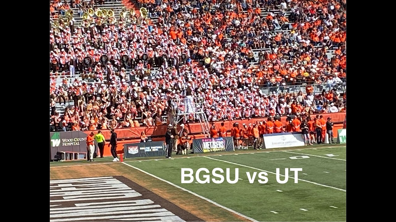 BGSU vs UT FOOTBALL GAME 🏈BOWLING GREEN, OHIO🎺OCTOBER 11, 2025