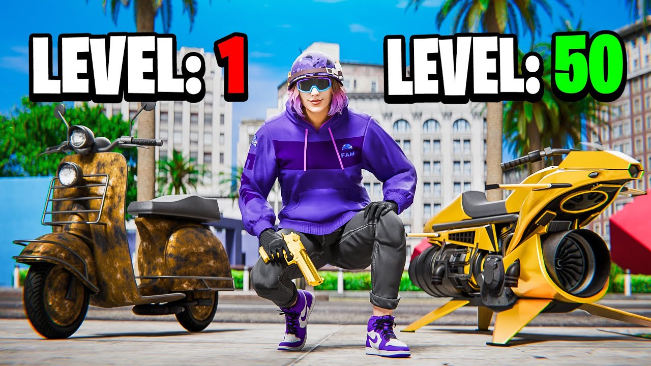 Upgrading WORST to BEST Bike In GTA 5 RP