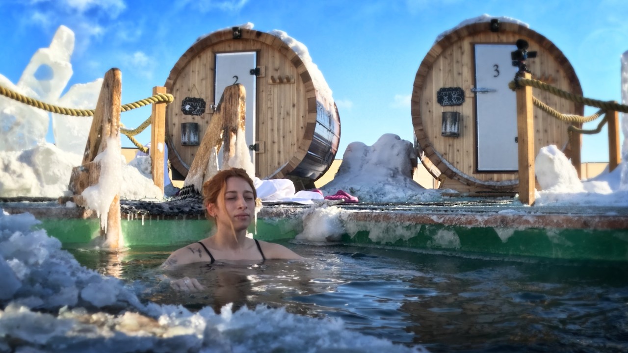 me meto en agua congelada - canada #6