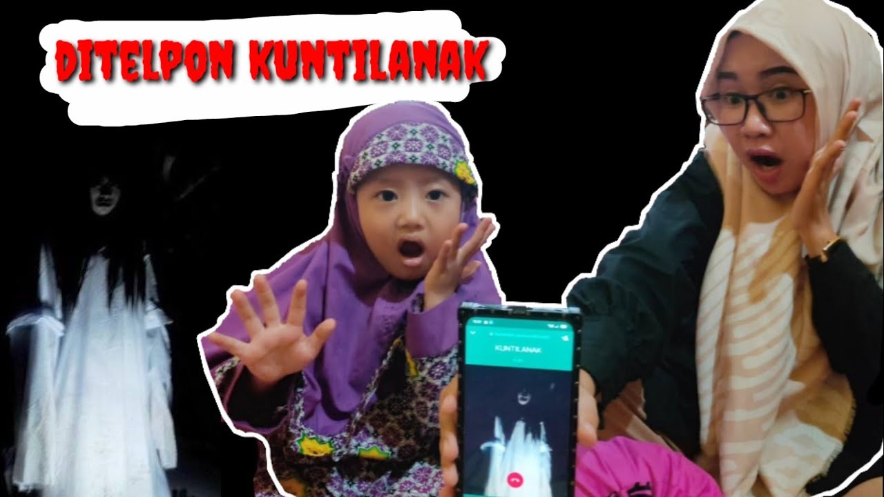 Drama Ketemu Kuntilanak Dan Ditelpon Kuntilanak 💜 F Family Vlog