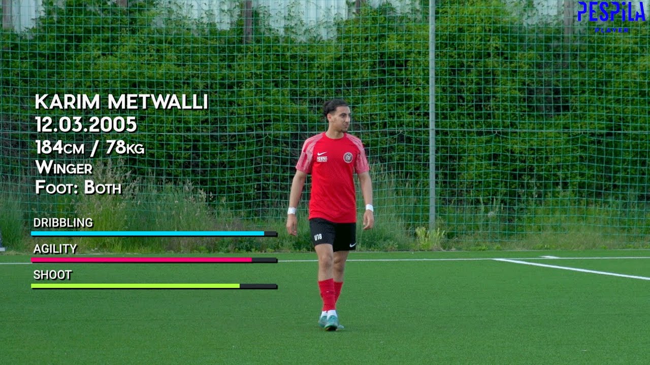 Karim Metwalli - 19 years old winger I PESPILA