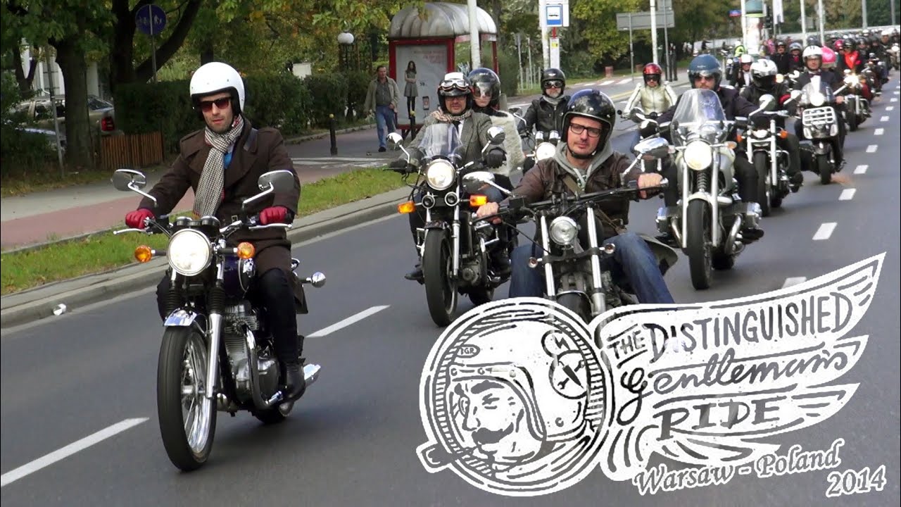 DGR (Distinguished Gentleman's Ride) 2014, Warsaw, Poland