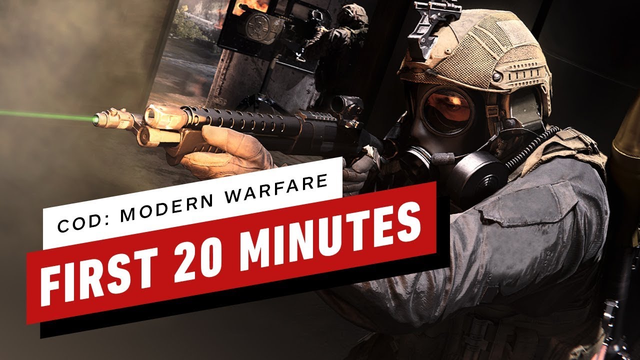 The First 20 Minutes of Call of Duty: Modern Warfare (4K 60FPS)