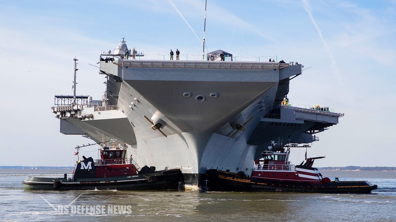 U.S. Navy's New $13 Billion Supercarrier Is Still Having Big Problems