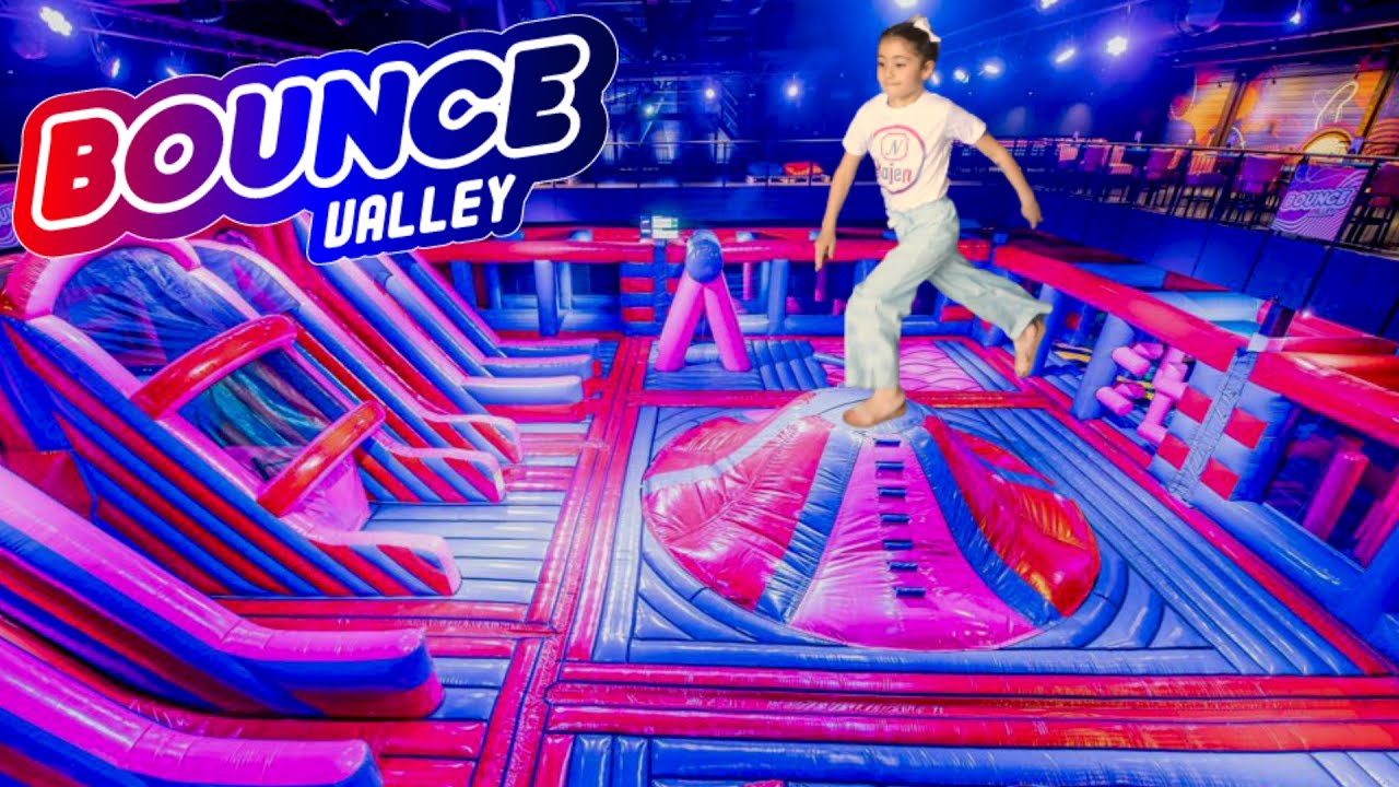 Bounce valley Zoetermeer | luchtkussenpark | springen | Nojen