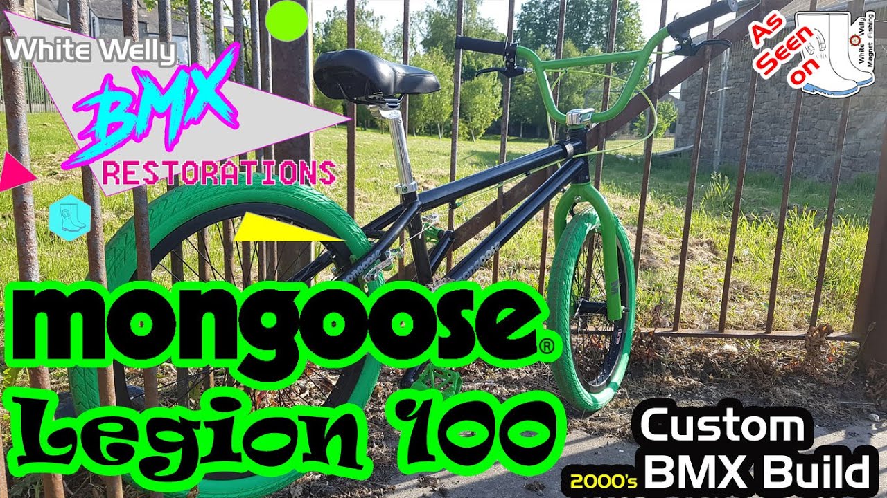 Mongoose Legion L100 BMX Restoration & Customisation BMX BUILD