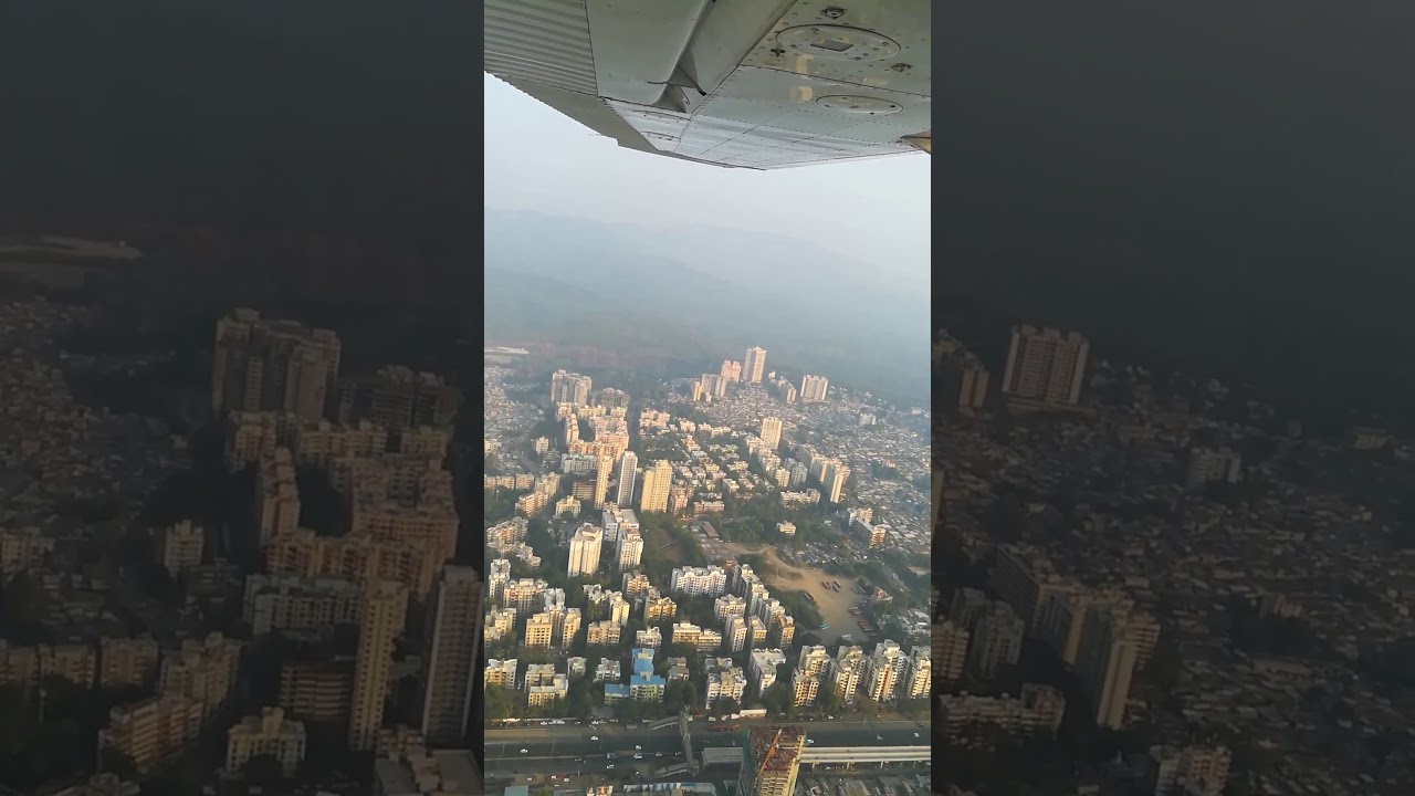 Mumbai (landing at Juhu airport) awesome top view