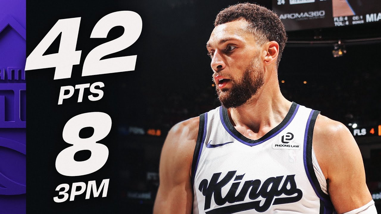 Zach LaVine Goes OFF For Season-High 42 PTS In Miami | December 6, 2025