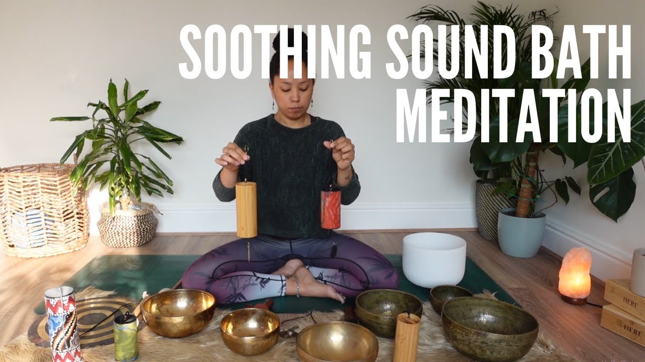 Soothing Sound Bath Meditation | Breathe, Relax, Restore | 20 Min Practice