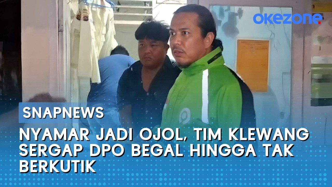 Sebulan Diburu, DPO Begal Akhirnya Tak Berkutik Saat Disergap Tim Klewang