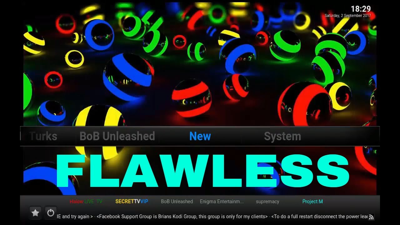 KODI 17.6 FLAWLESS BUILD