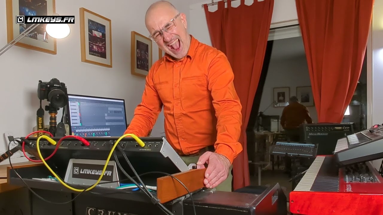 Cover Reach Out George DUKE 1983 : prise de contact et impro au Behringer Poly D