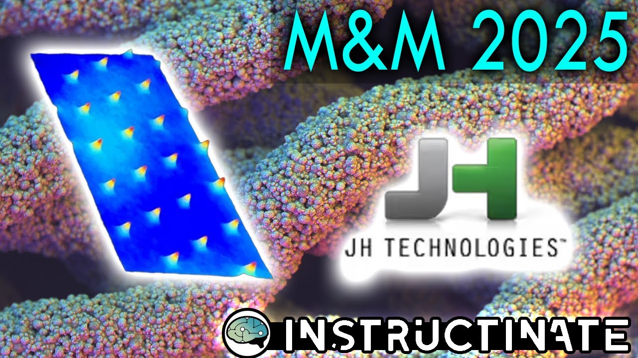 LIVE 3D Surface Reconstructions from COXEM @ M&M 2025 || INSTRUCTINATE