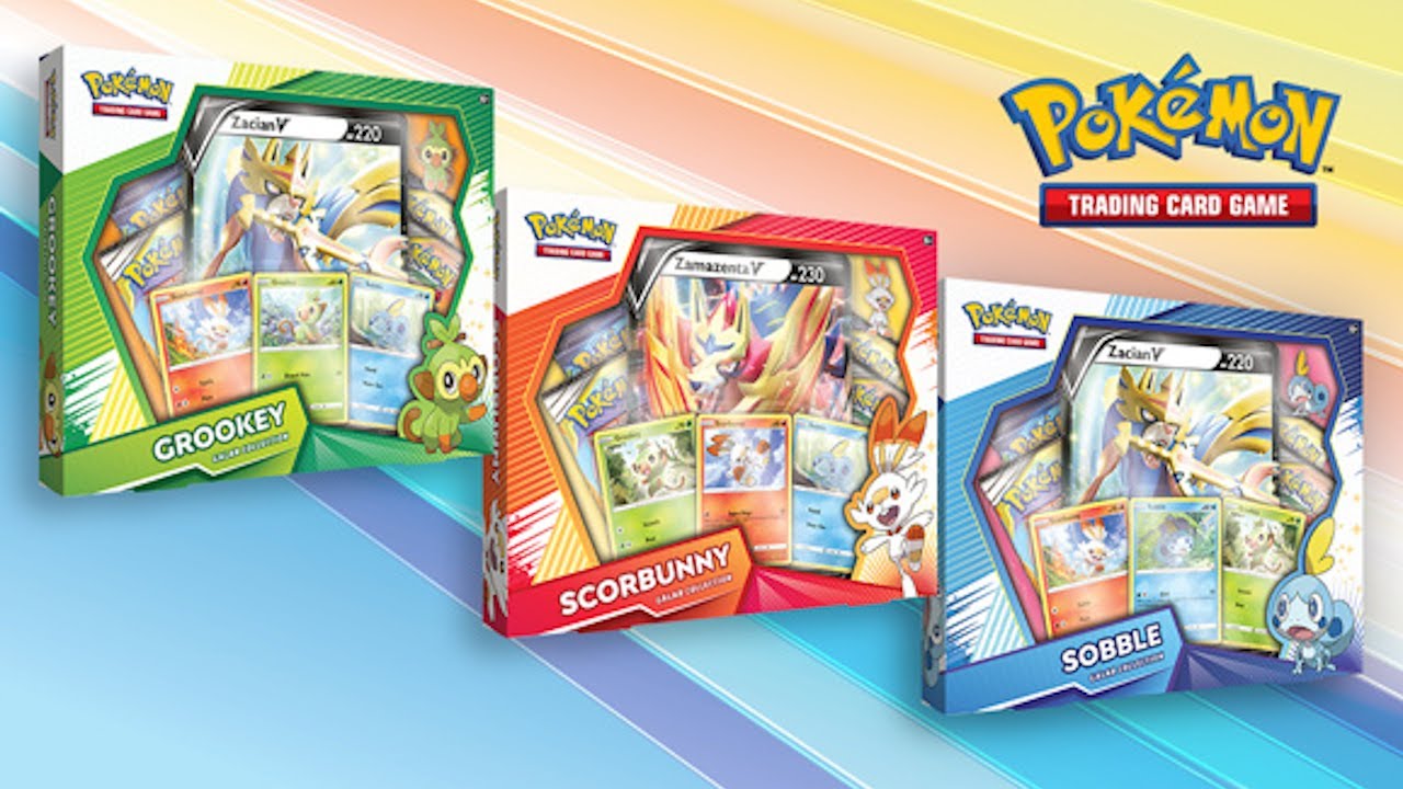 Opening 4x Scorbunny Pokémon TCG: Galar Collection Boxes