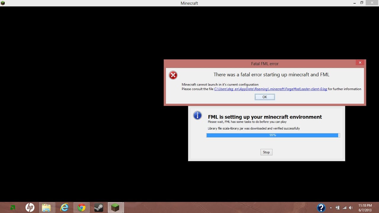 FATAL ERROR FML MINECRAFT |JETCRAFT TUTORIAL ITA|