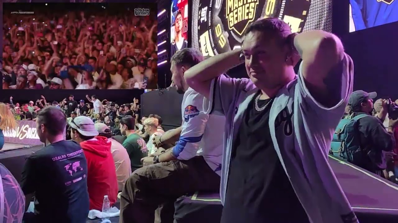 BATALLÓN INCREÍBLE😱😱 ACZINO VS NITRO en FMS Internacional 2025 /Desde el banquillo 🔥