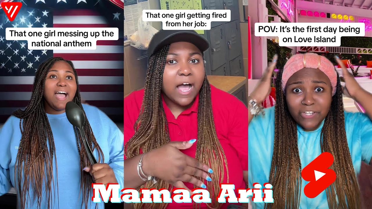 *1 HOUR* Funny Mamaa Arii Shorts 2024 | Best Mamaa Ari POV Videos 2024