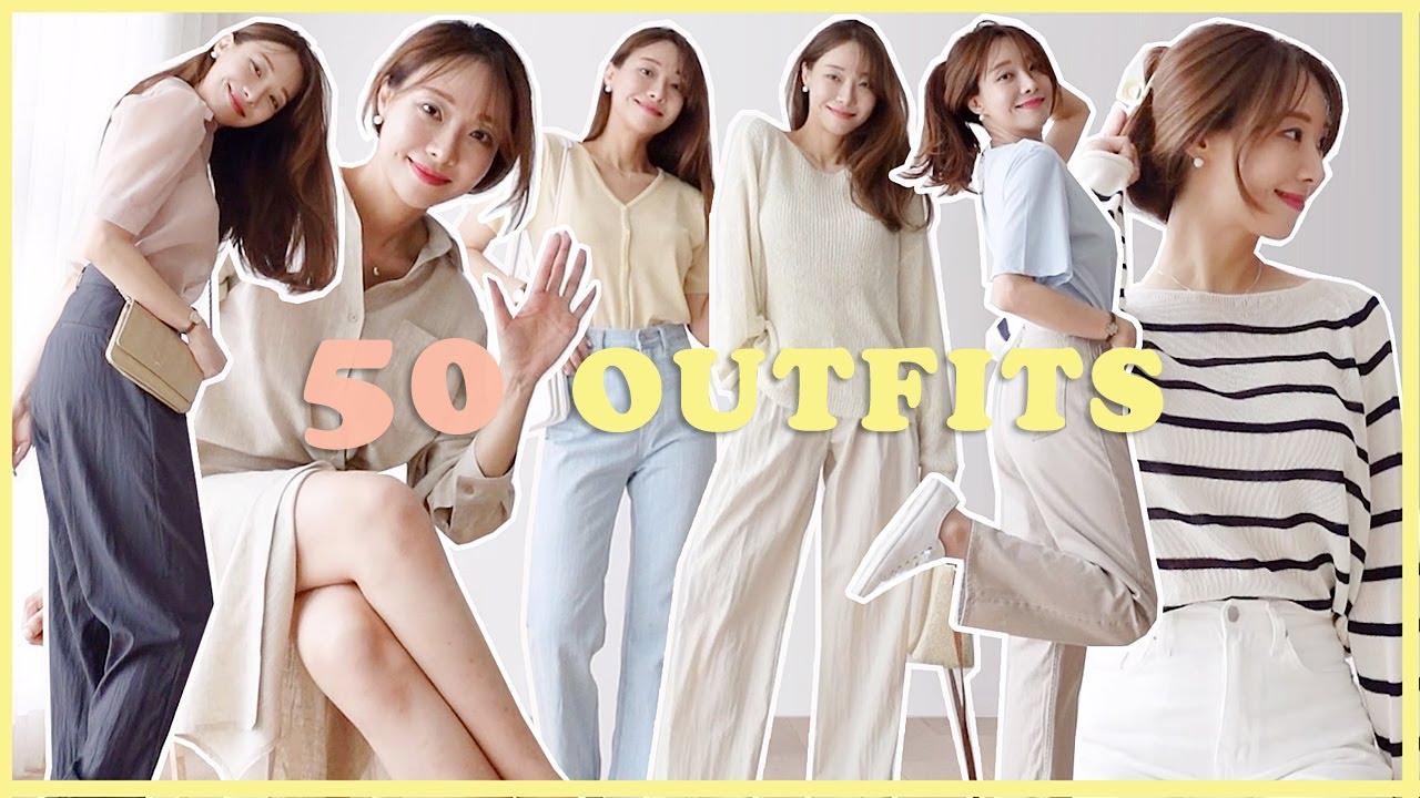 50가지 코디 룩북 | 봄/여름 외출룩 오피스룩 출근룩 데일리룩 하객룩 직장인룩 대학생룩 캐주얼룩 | spring summer outfits