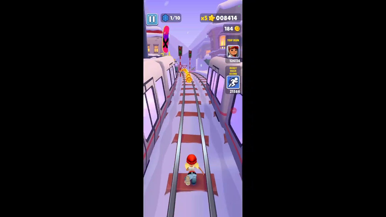 impossible Subway surf high score achieved   #shorts #gaming