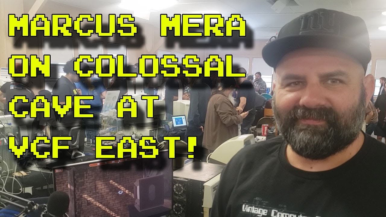 Colossal Cave on a Teletype Machine! Marcus Mera from Cygnus Entertainment at VCF East!