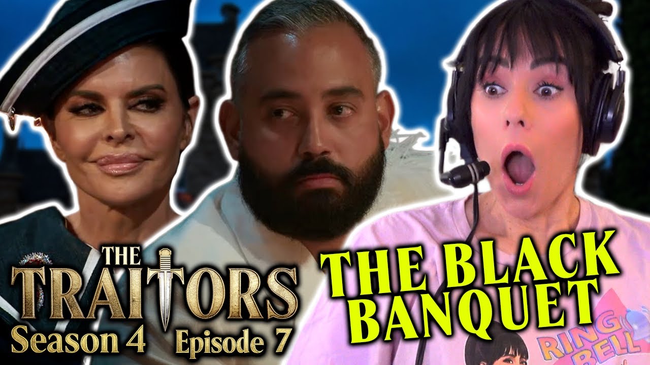 The Traitors 4x07 REACTION! The Black Banquet