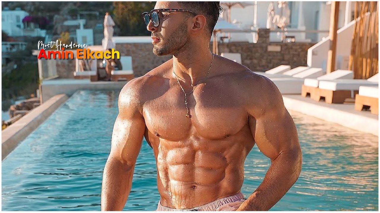 Handsome Fitness Model & Personal Trainer from Marocco▫️Amin Elkach