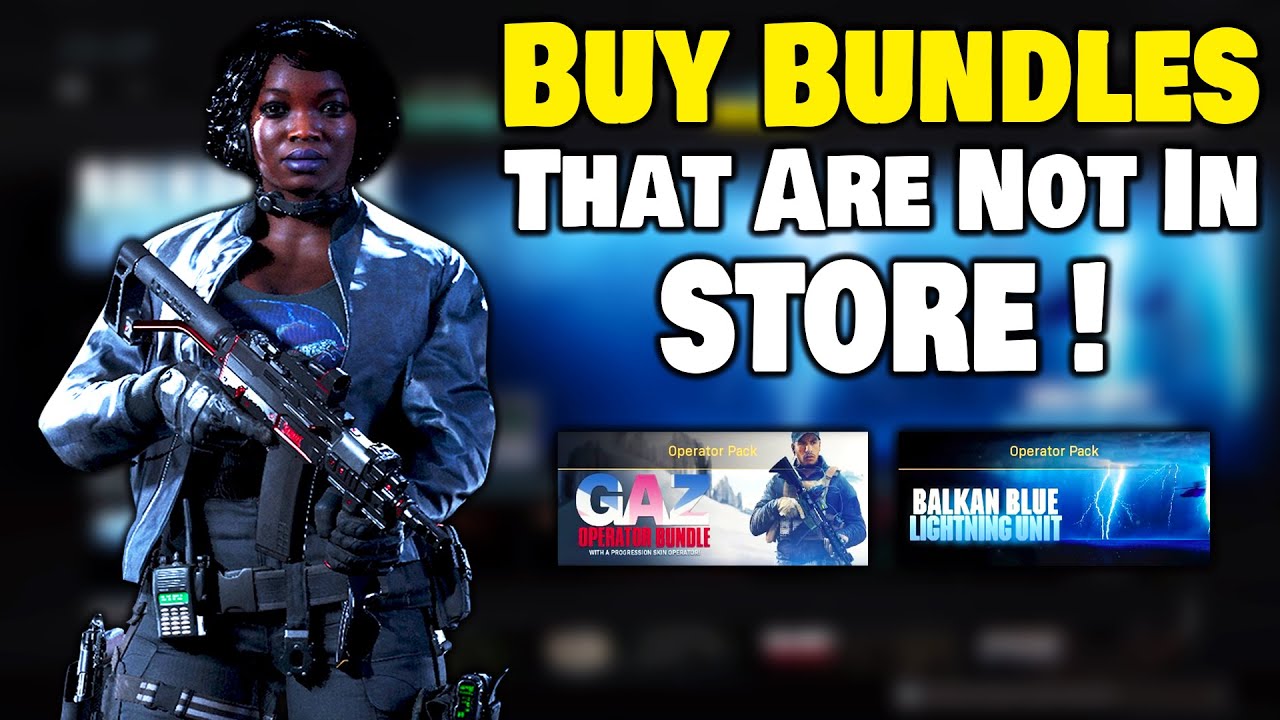 How To Buy Bundles That Are Not In Store ? Find Unavailable Warzone Bundles