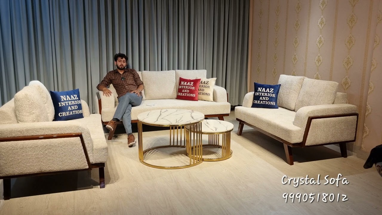 Crystal sofa 🛋 in economical price. #furniture #interiordesign #homedecor #design #interior #sofa