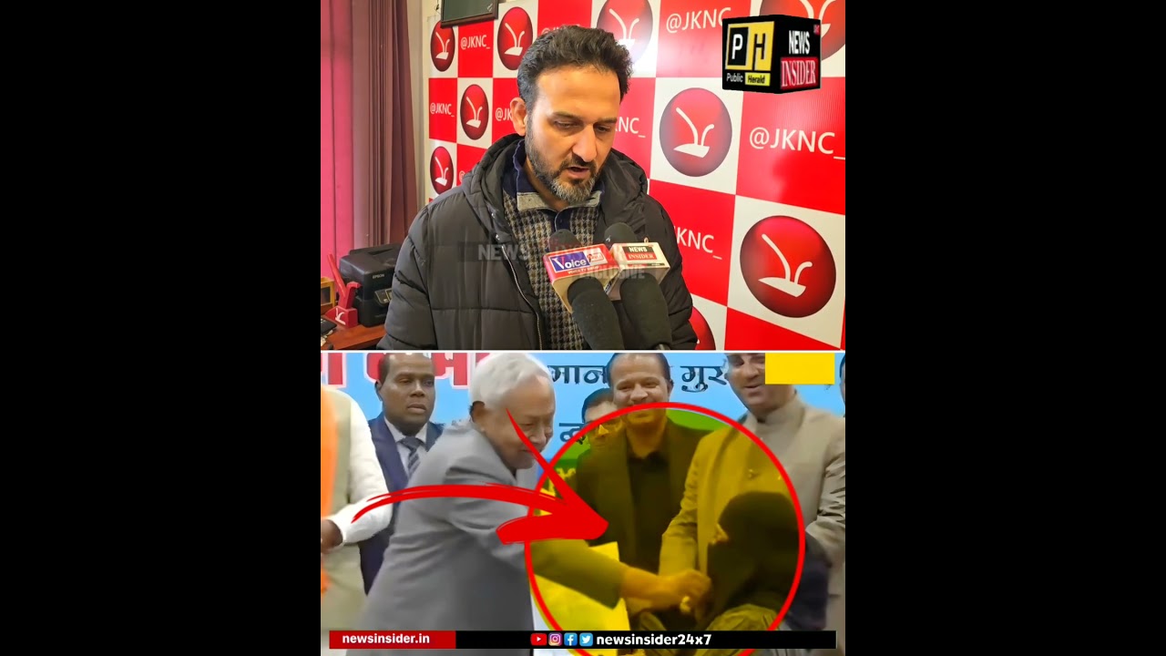 #Watch: NC-Spokesperson Imran Nabi Dar's #BigStatement on CM-Nitish Kumar's Hijab Controversy