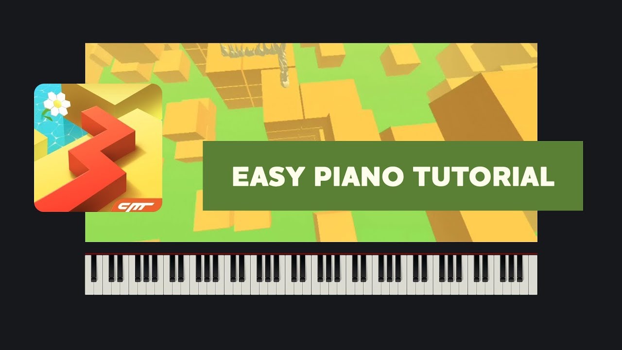 Dancing Line - The Plains // Easy Version (Synthesia Tutorial + MIDI)