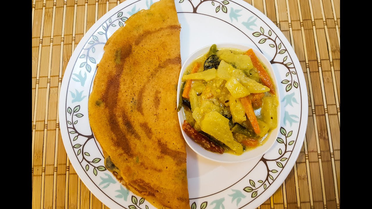 Toor dal dosa breakfast recipe by Recipesfoodbank