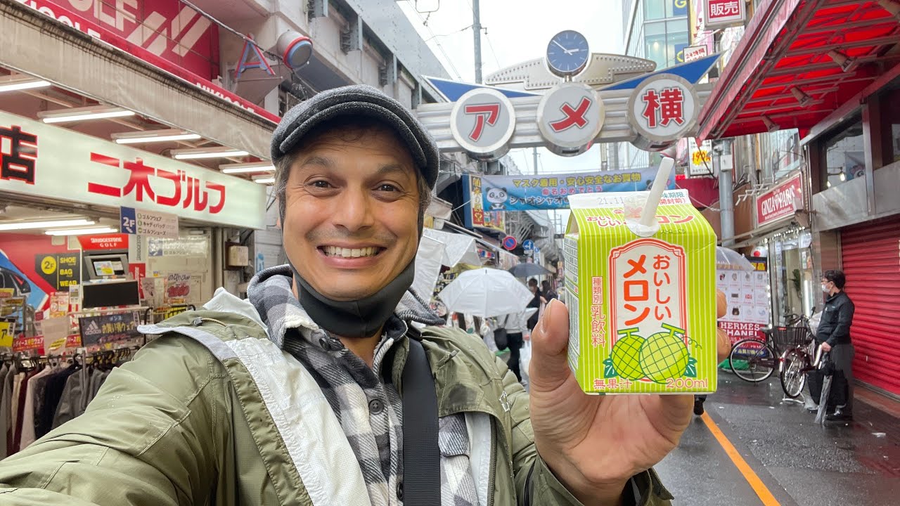 Tokyo Street Food Market w/ Rain | Ameyoko to Ueno