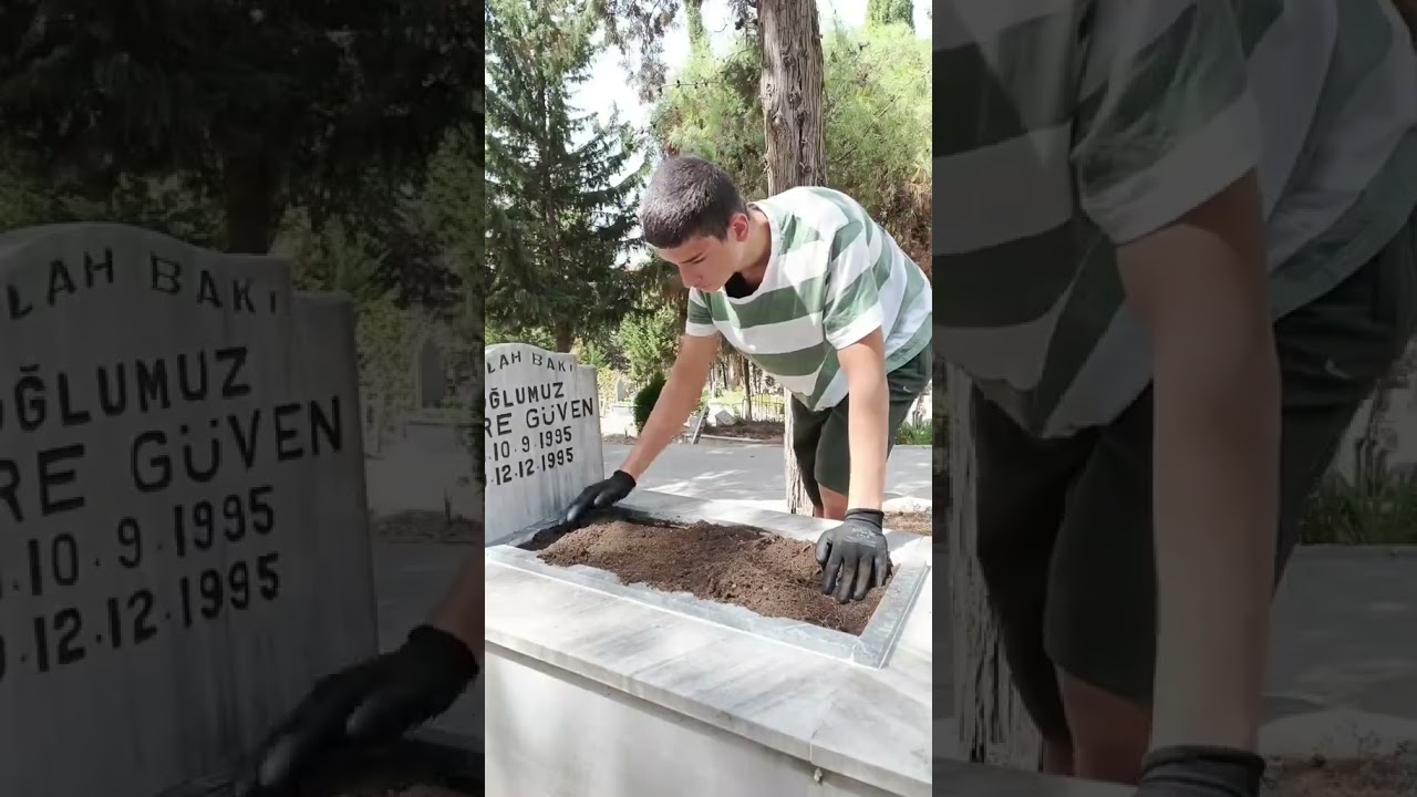 bir takip&ccedil;imizi&ccedil;in mezar temizledisizin i&ccedil;inde mezar temizlememizi isterseniz yorumlarayazın #keşfet