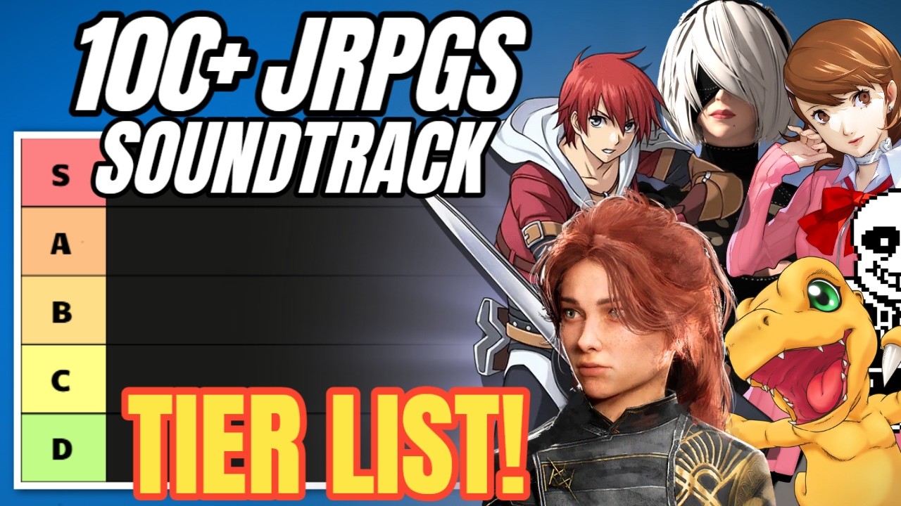 The ULTIMATE JRPG Soundtrack Tier List!