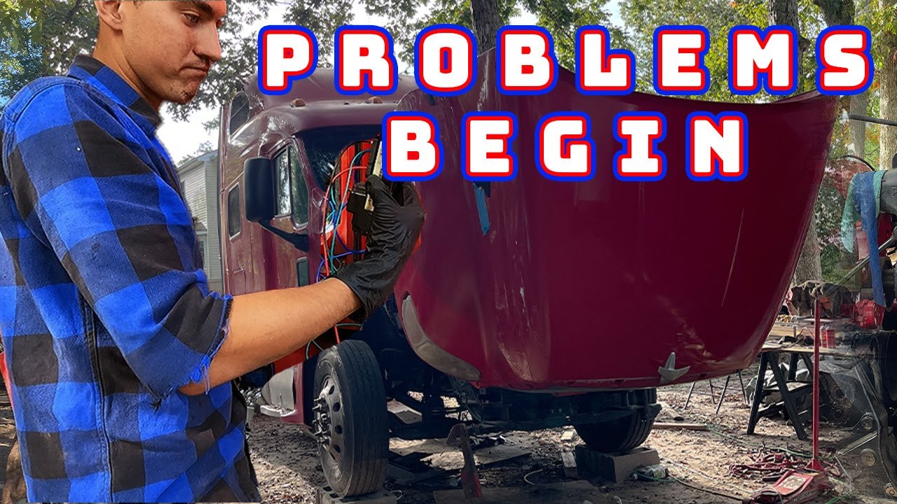 Работаем над Petie, Peterbilt 387 2010 года: готовимся к первому запуску с новым двигателем!