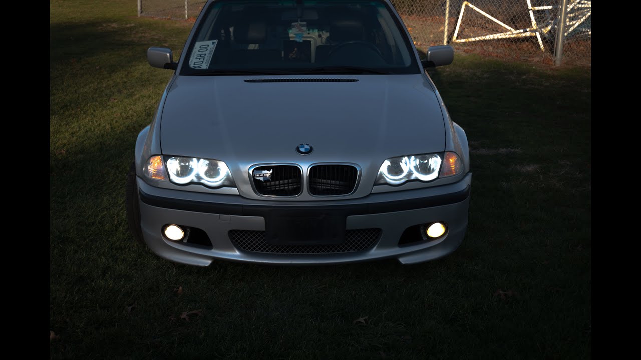 In-depth How To Install And Wire Angel Eyes On A Bmw E46 Non Hid Xenon Headlight