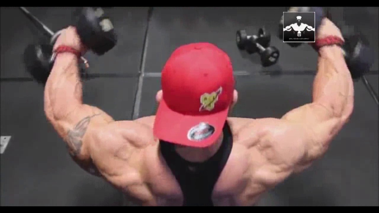 Flex Lewis Shoulders Compilation - World Bodybuilder Workout