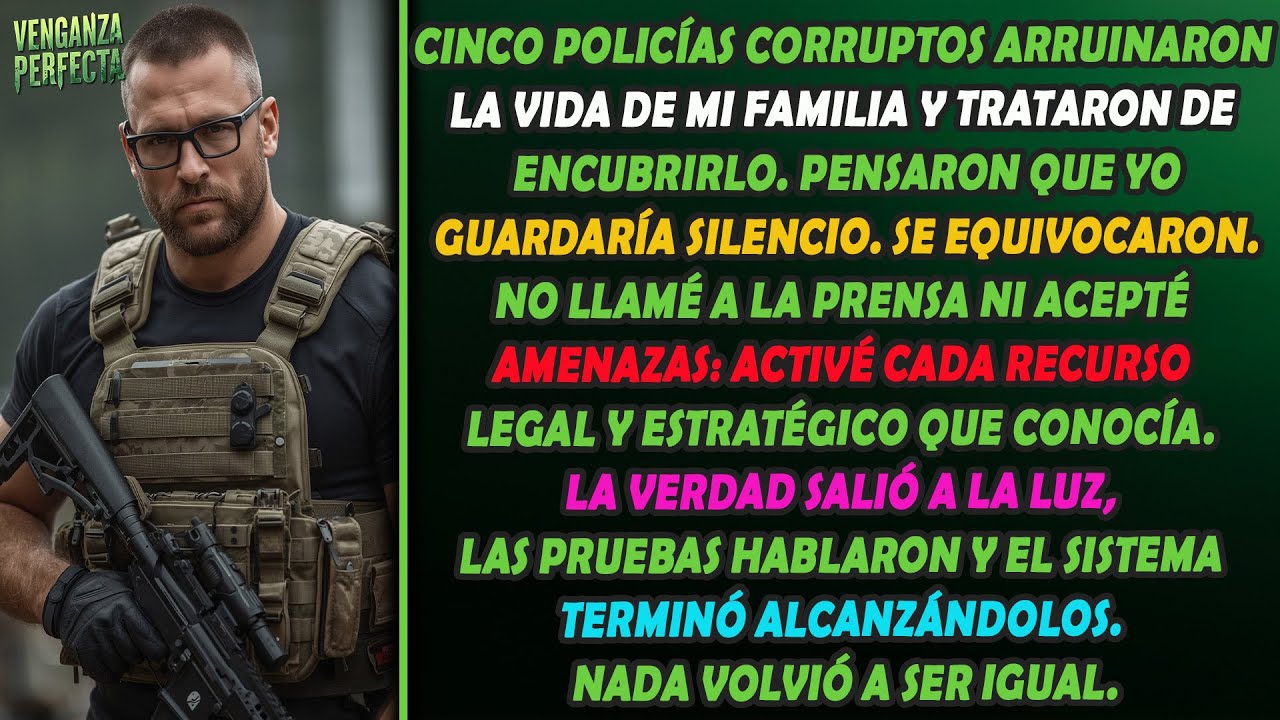 5 policías corruptos dispararon a mi hijo y le plantaron drogas: Su padre, un Navy SEAL, los ...